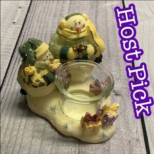 𝅺✅4X Host Pick✅ Winter Friends Votive Candle Holder